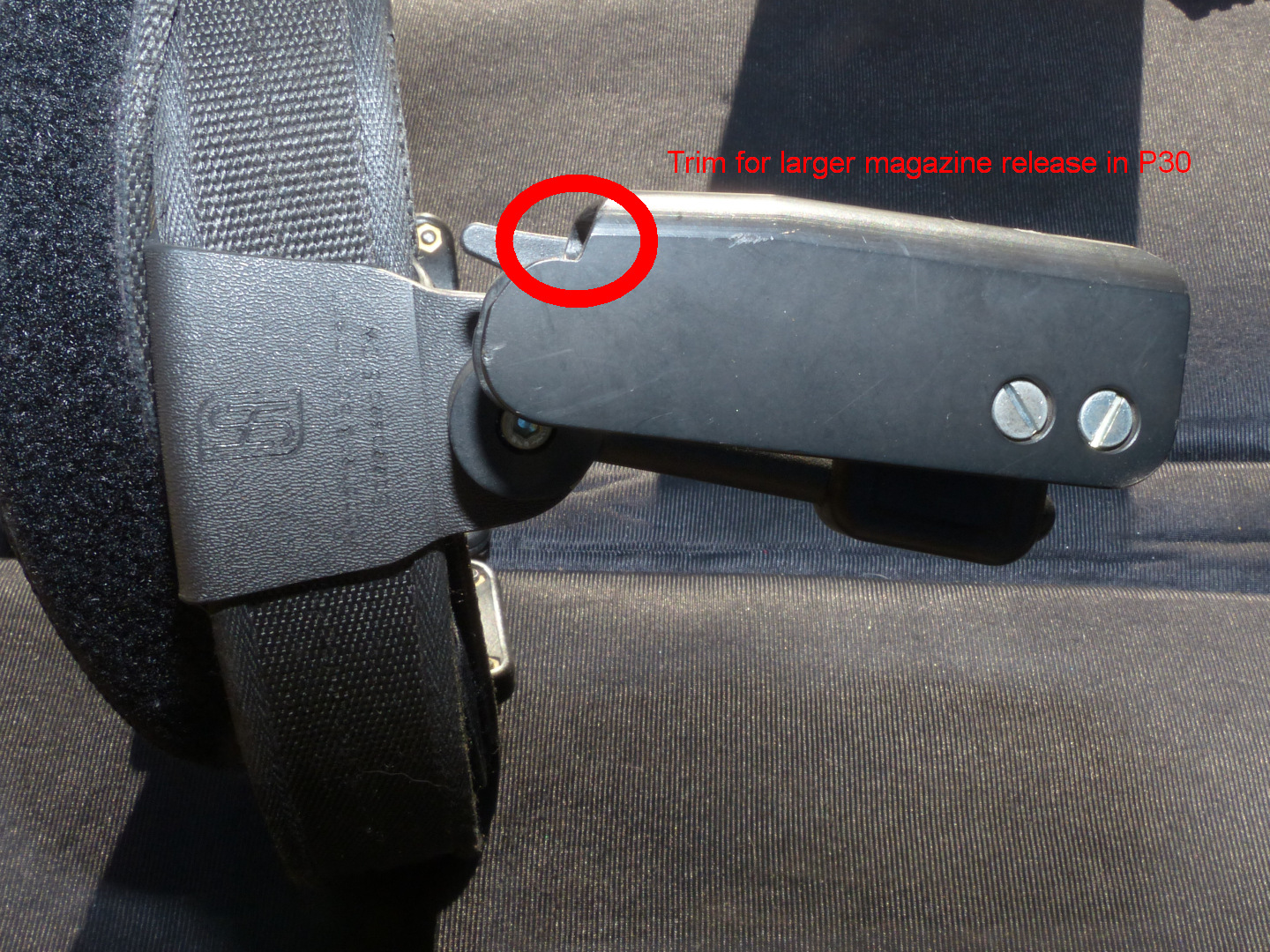 Montrala: How to mod H&S Speedsec 5CW HK USP speed holster to work with ...