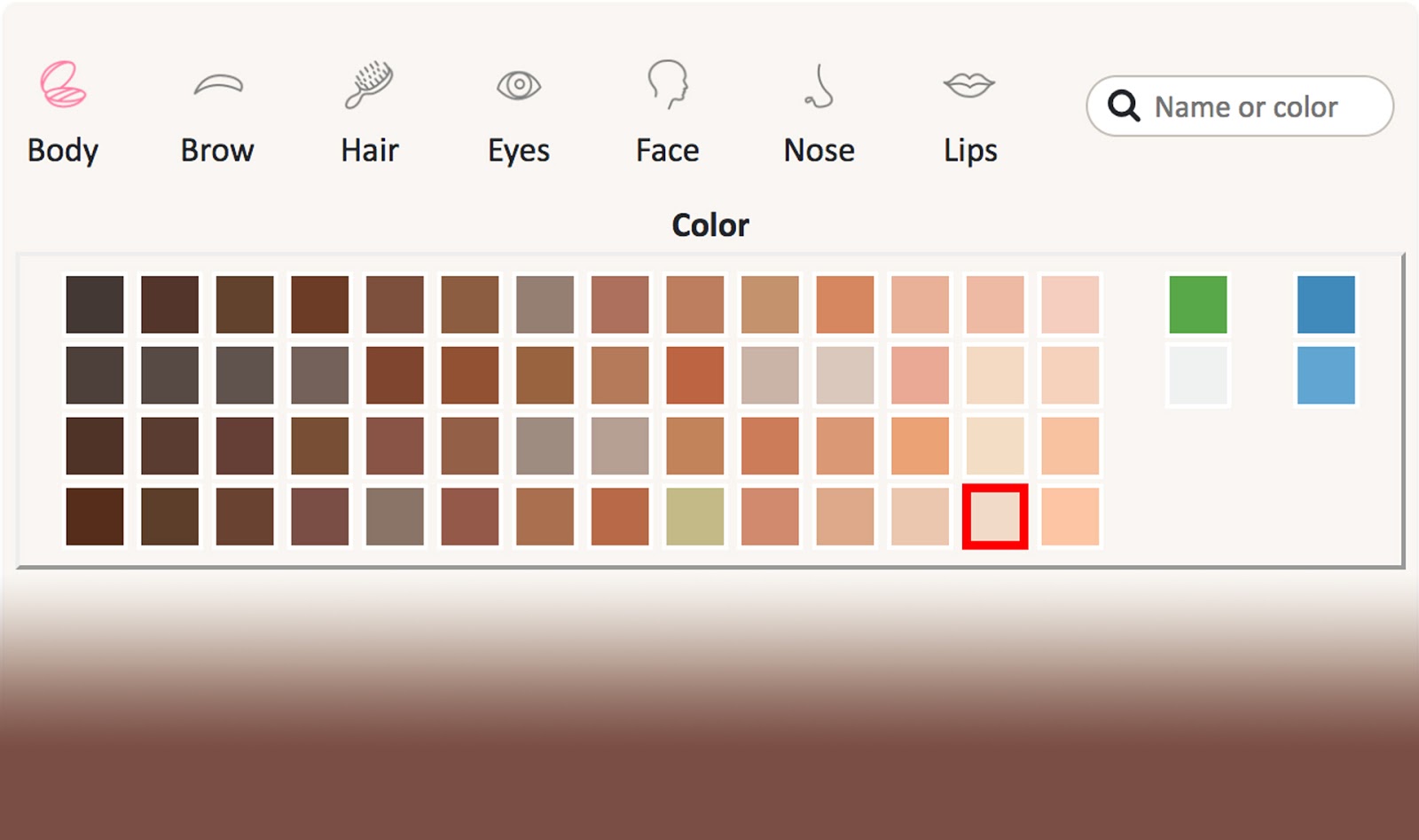 New Skin Tones!