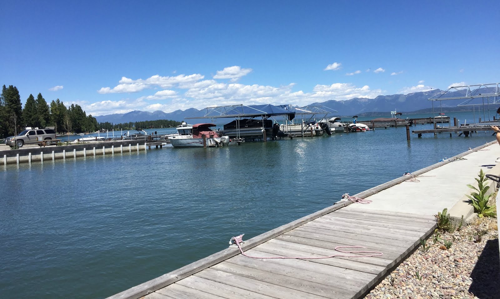 BLUE SKY AHEAD Edgewater RV Resort, Lakeside, Montana