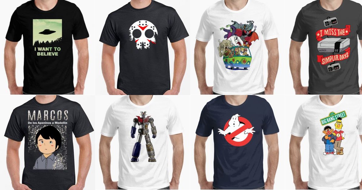 Sólo Pienso En Camisetas: mejores camisetas de tu infancia en los 80's