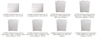 Pearlized Paper and Envelopes