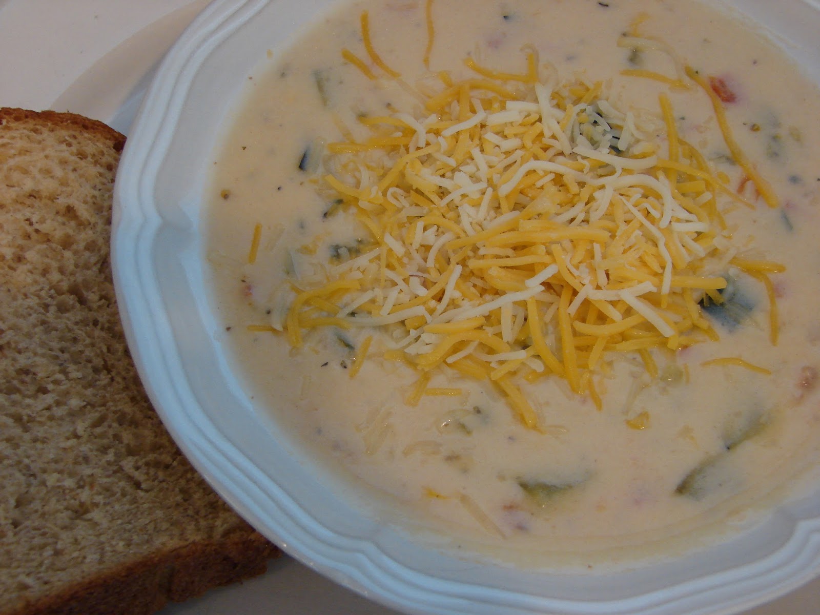 A Bear in the Kitchen Zuppa's Garden Chowder