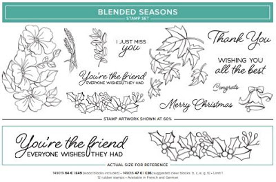 Blended Seasons from Stampin Up