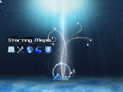 The smooth look continued with a dark blue wallpaper in the vein of the . (mepis login)