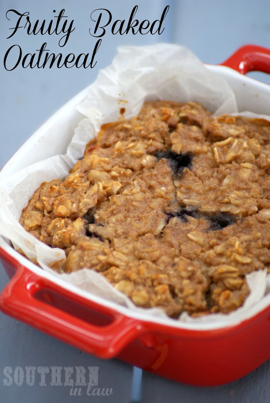 Southern In Law Recipe Fruity Baked Oatmeal