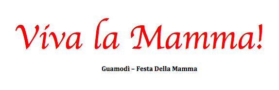 Guamodi Scuola Festa Della Mamma