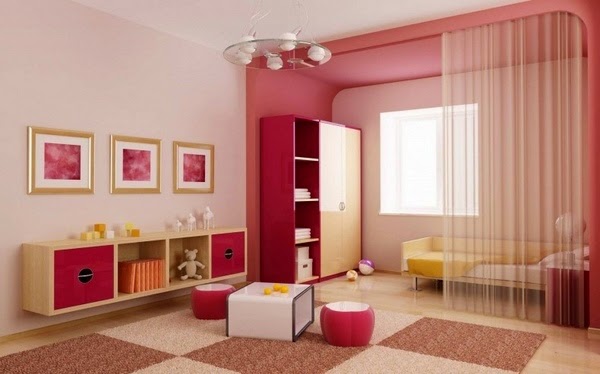 How to decorate home with pink