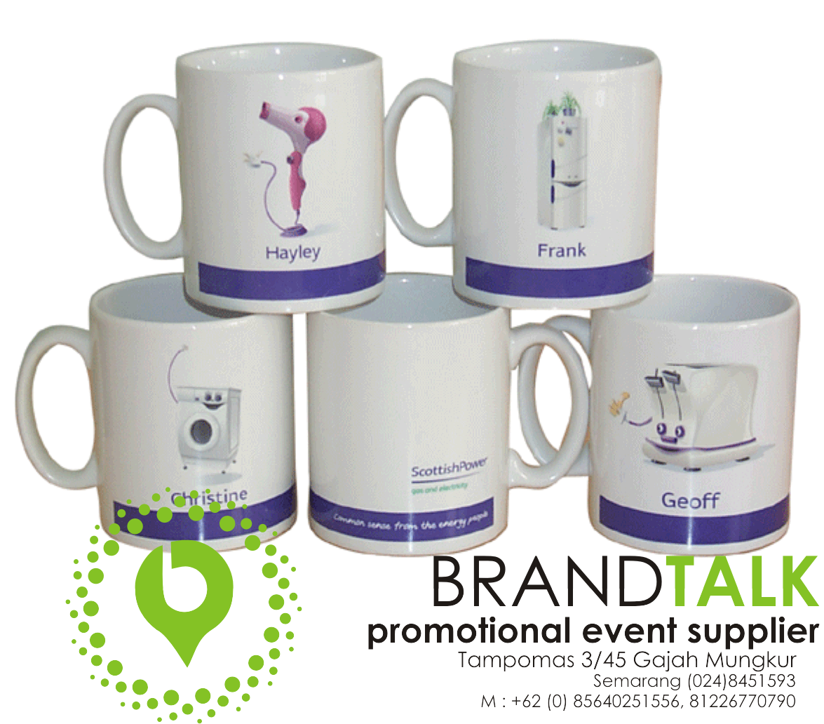 Bikin Mug Cetak Mug Pesan Mug Souvenir Promosi Murah Balikpapan