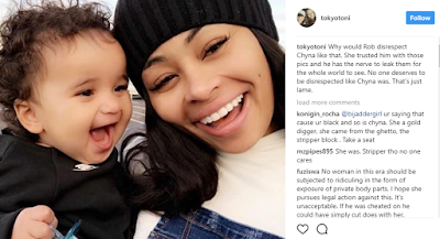 tokyo She trusted him with those pics and he has the nerve to leak them' - Blac Chyna's mum defends her daughter