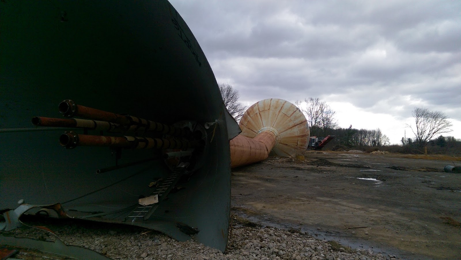 Pics of the demolished East Windsor NJ Wyckoffs Mill 'Turnpike' water
