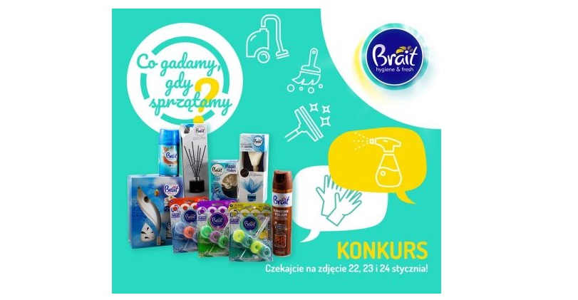 Wygraj paczkę pełną produktów Brait Konkurs