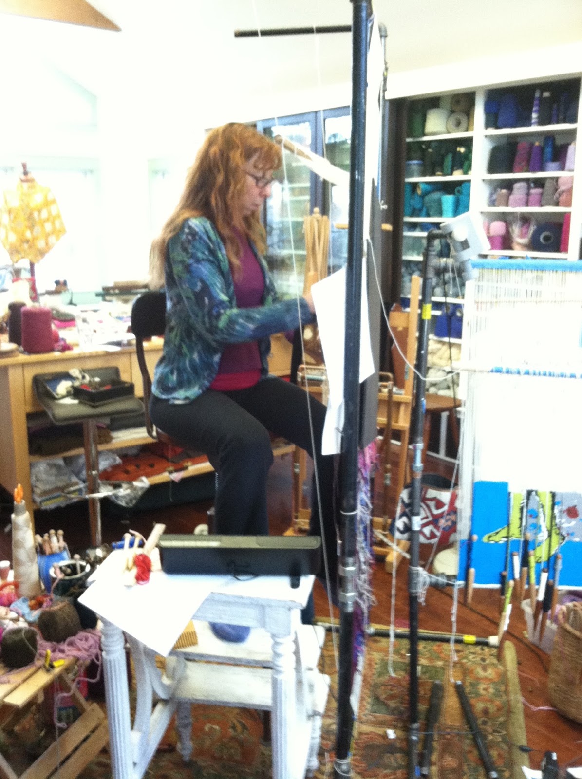 TAPESTRY WEAVERS in NEW ENGLAND Tapestry in Maine