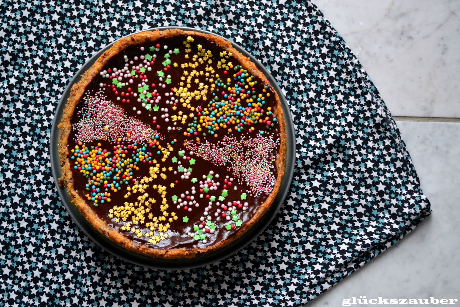 glückszauber : Cookie Kuchen in Pizza-Form glückszauber : Cookie Kuchen in Pizza-Form