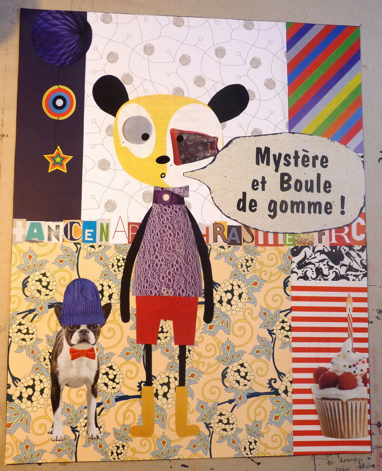 karine Bailly Créations fini ! Mystère et boule de gomme