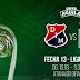 Atlético Nacional vs Independiente Medellin EN VIVO ONLINE Por la fecha 13° de la Liga Águila / HORA Y CANAL