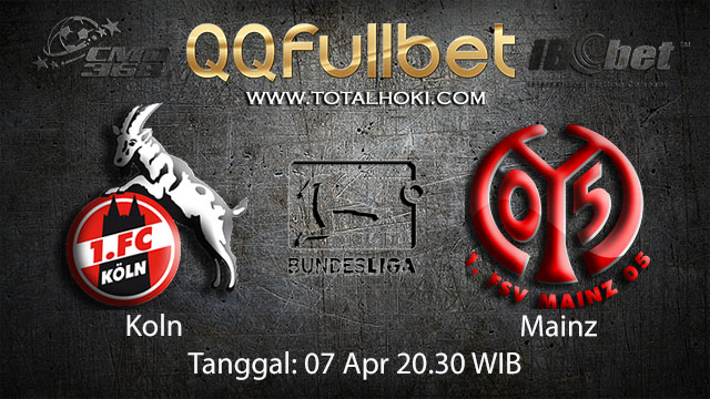 BOLA88 - PREDIKSI TARUHAN BOLA KOLN VS MAINZ 7 APRIL 2018 ( GERMAN BUNDESLIGA )