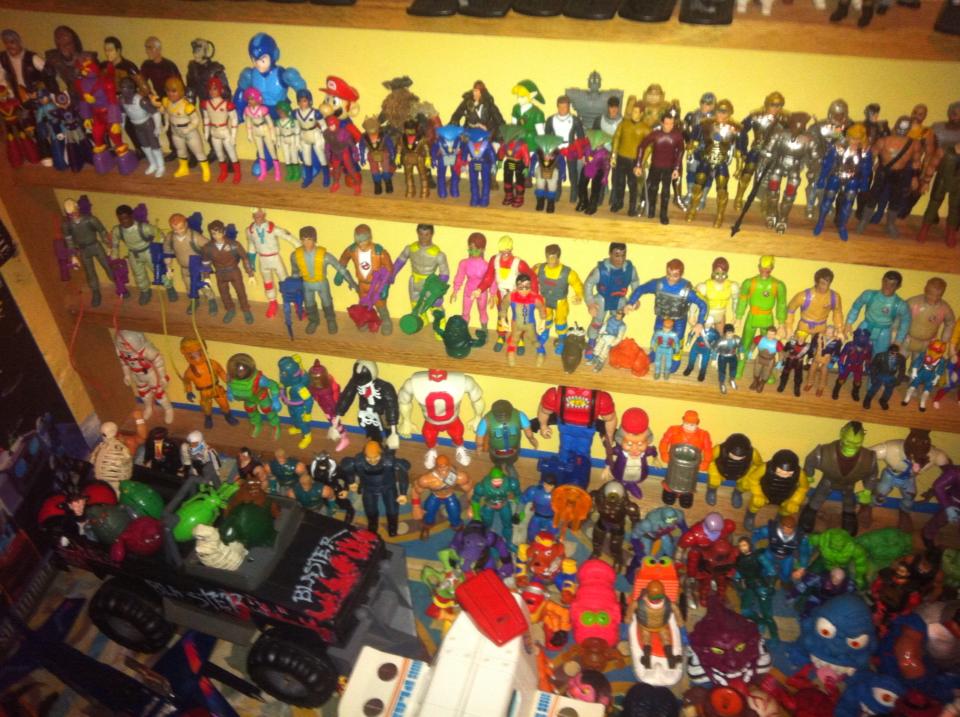 Transformers And Other Toy Collection Displays Of Collectors Around