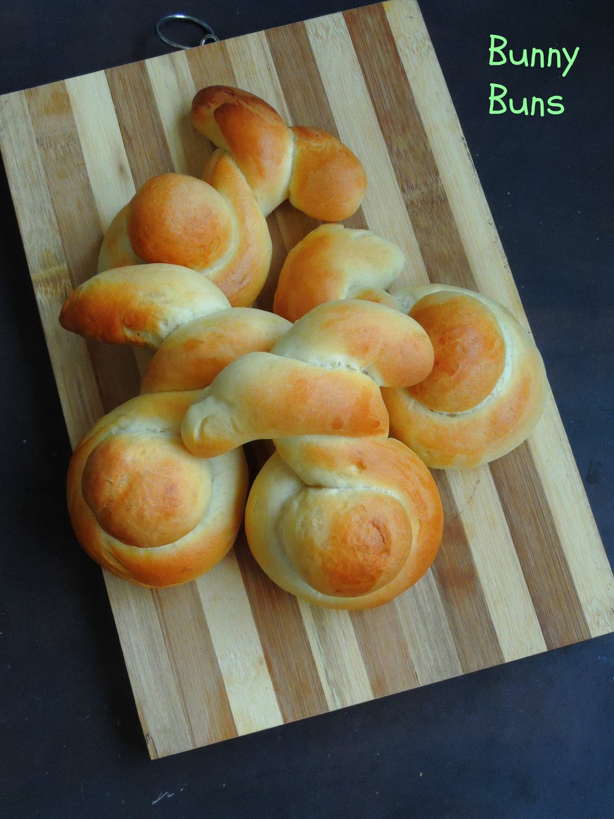 Priya's Versatile Recipes Easter Special Bunny Buns