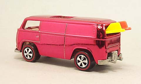 Hot Wheels Volkswagen Beach Bomb (1969 Pink Rear-Loading)