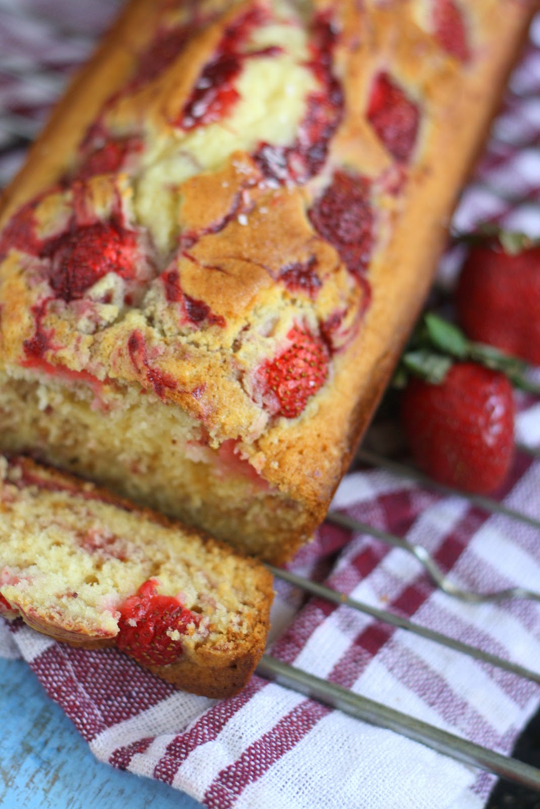 For the love of food! Strawberry Loaf