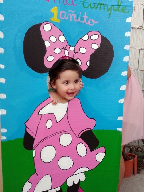 Un cumpleaños de Minnie Mouse lowcost