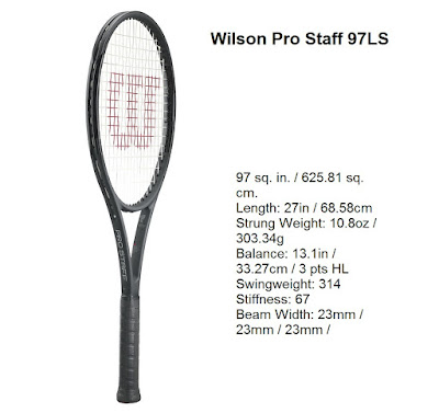 Wilson Pro Staff 97LS - tennis racket specifications