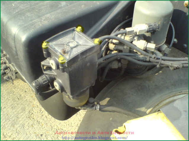 man tga tgx корпус фильтра топлива d20 390 430 440 купить бу в Москве Z17440530