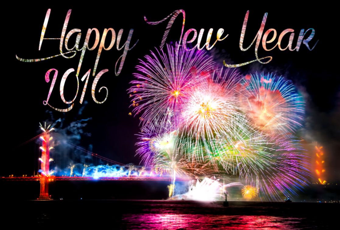 Happy New Year Fireworks Wallpaper 2015 Hd