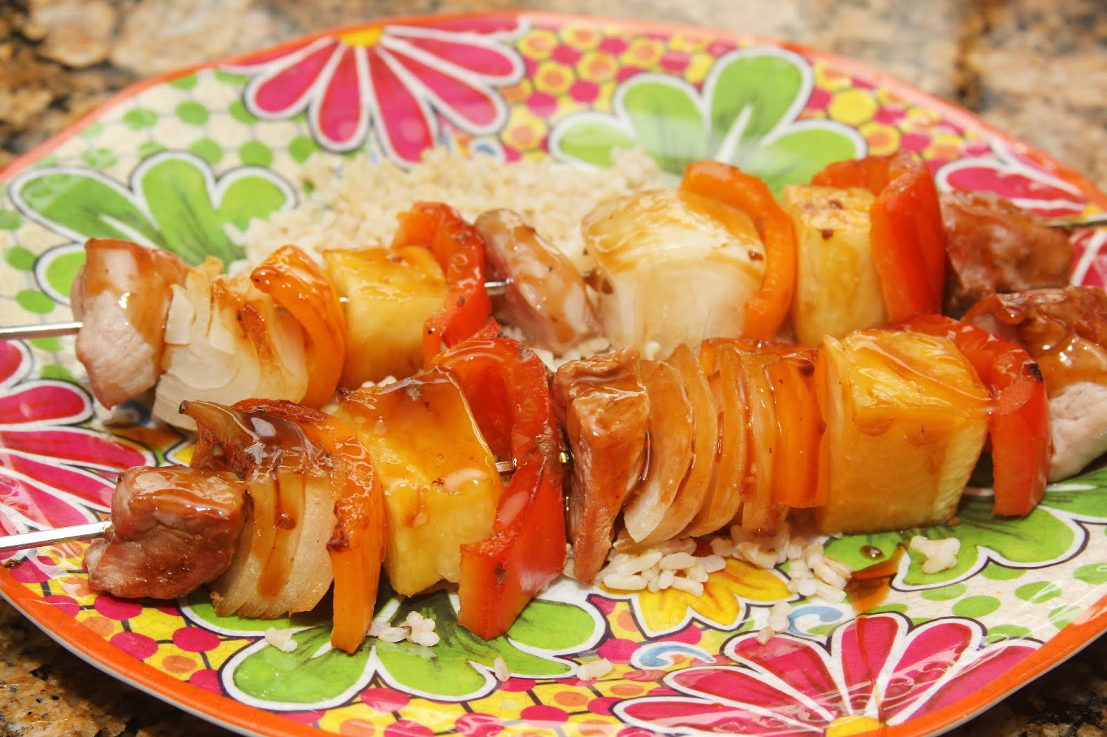 For the Love of Food Grilled Teriyaki Duck Kabobs CookoutWeek