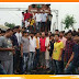 जन अधिकार छात्र परिषद ने मधेपुरा में ट्रेन रोककर जताया विरोध 