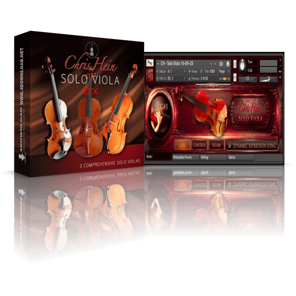 Chris Hein Solo Viola KONTAKT Library