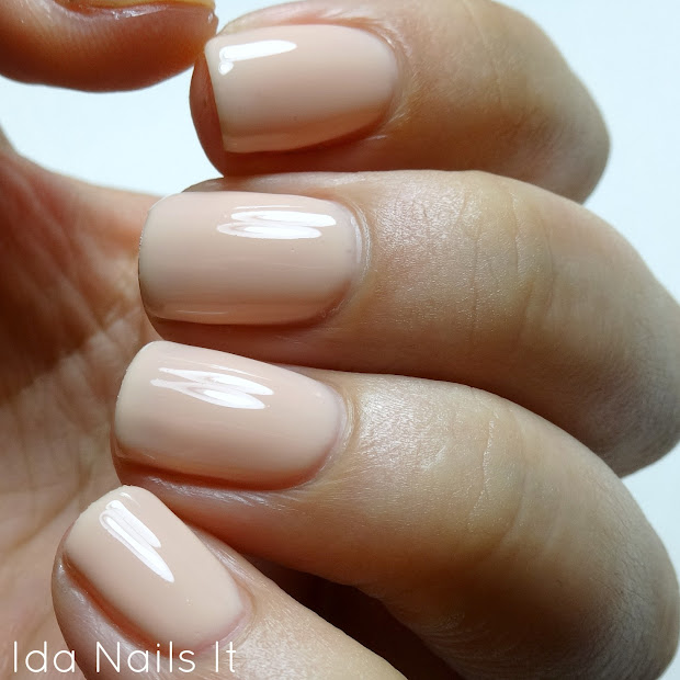 ida nails pink gellac uncovered