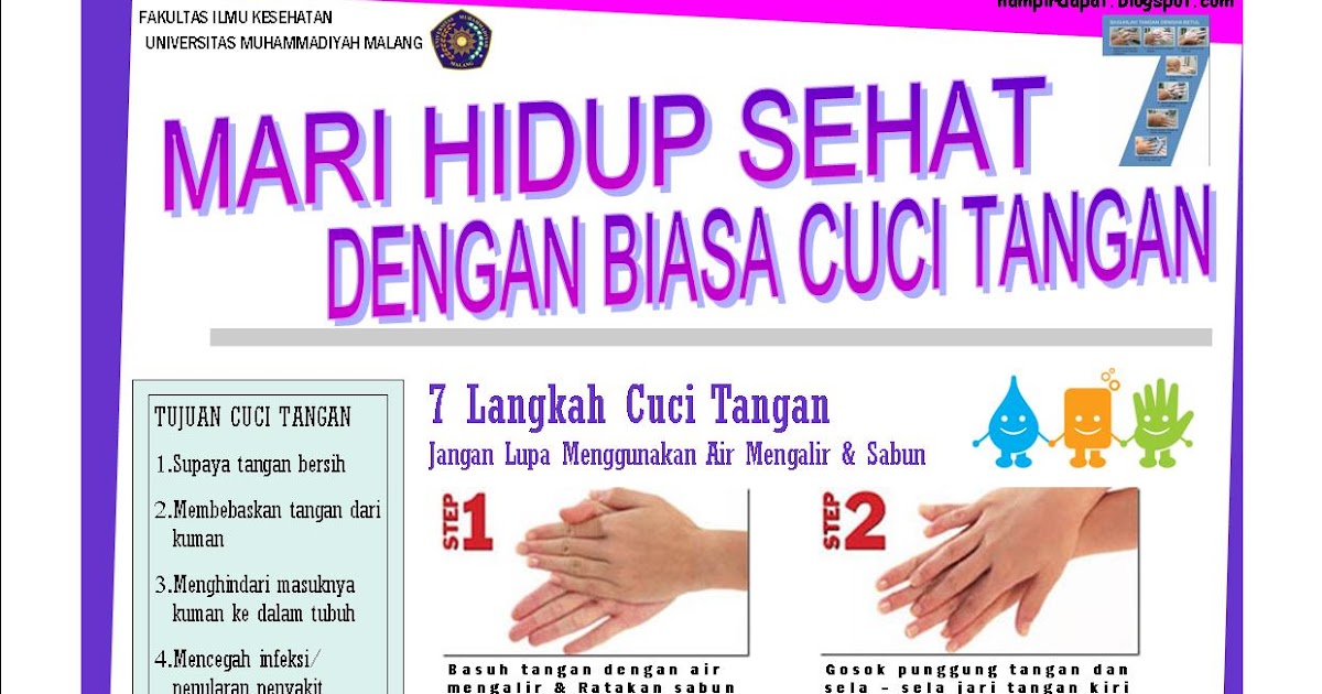 mewarnai gambar orang cuci tangan