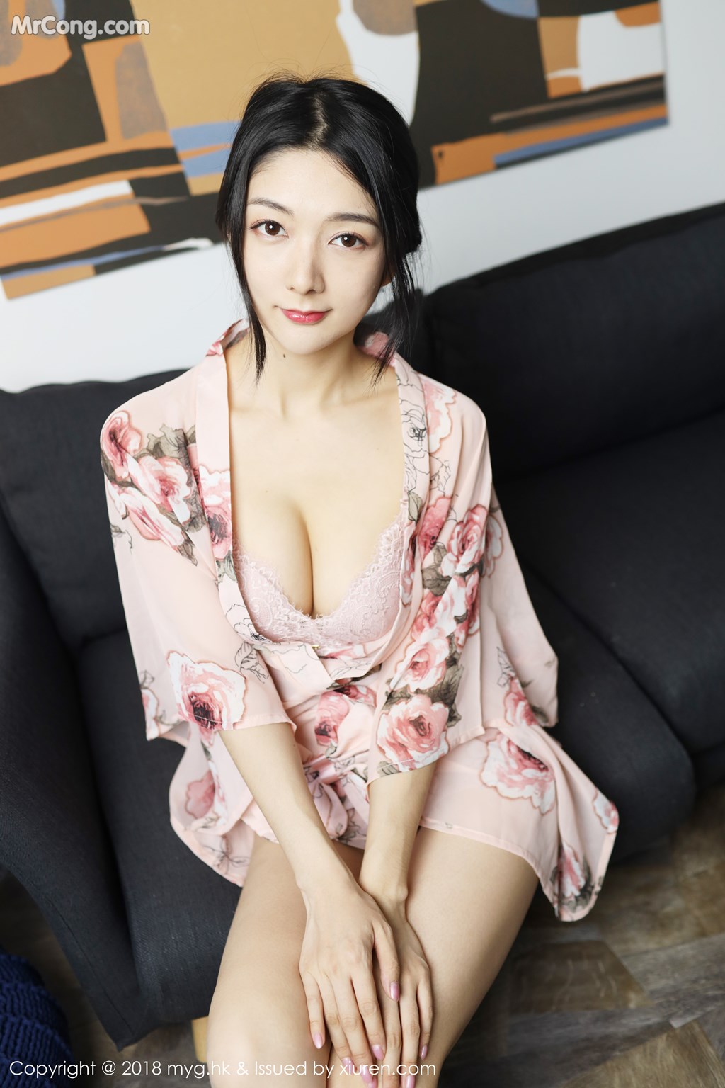 MyGirl Vol.334: Model Xiao Reba (Angela 喜欢 猫) (46 photos) photo 1-8