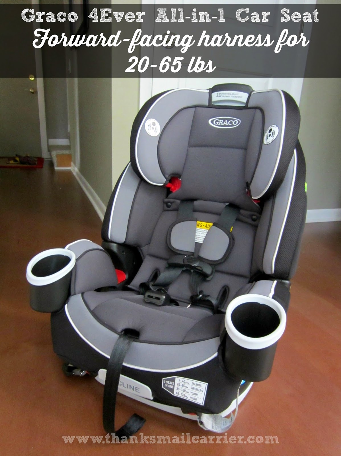Thanks, Mail Carrier | From Baby to Big Kid: Graco 4Ever 4-in-1 Car