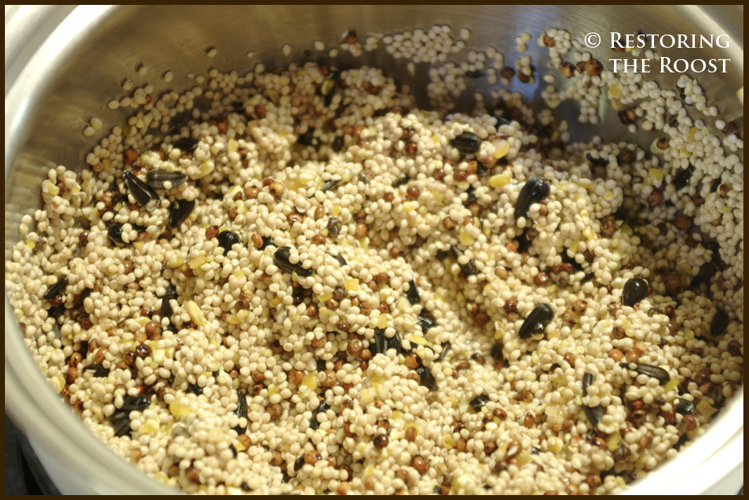 Heart Bird Seed Cake Recipe Heart Bird Seed Cake Recipe