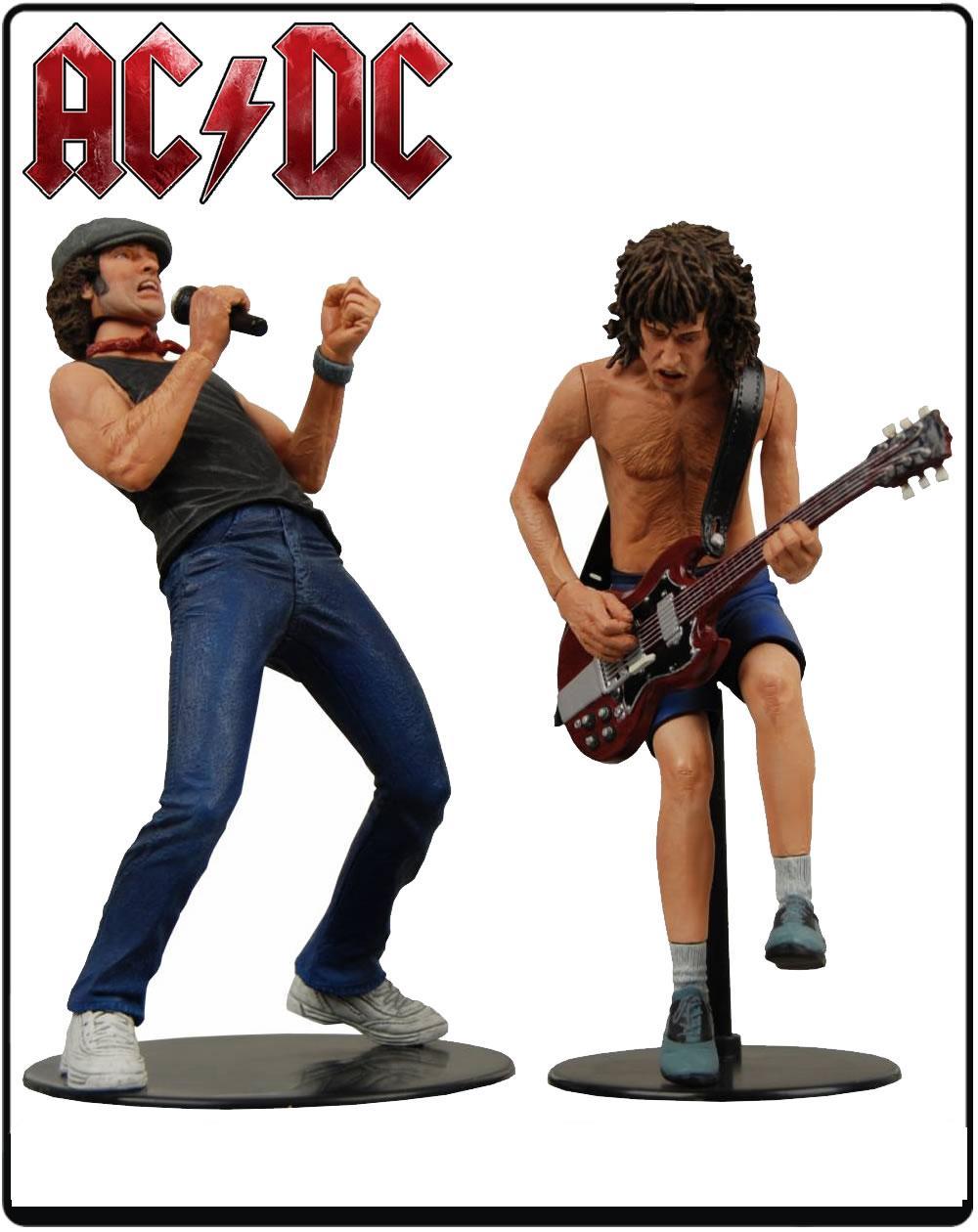OMISSO RECORDS: AC /DC - Miniatura Brian Johnson + Angus Young