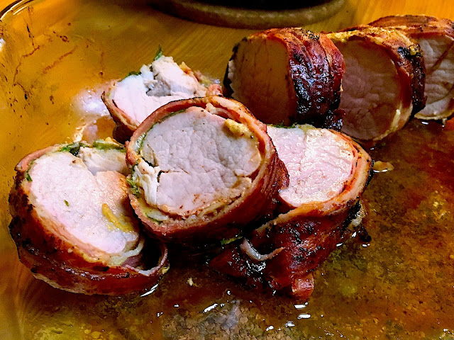 Schweinelende im Speckmantel