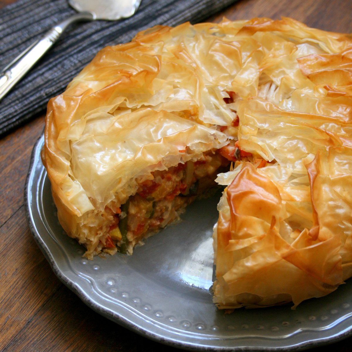 Cupcakes & Couscous Roasted Thai Vegetable Pie