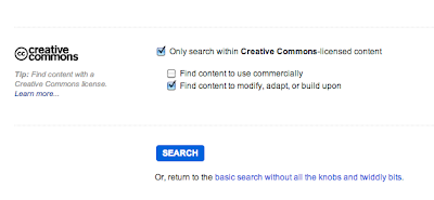 Search Creative Commons in Flickr