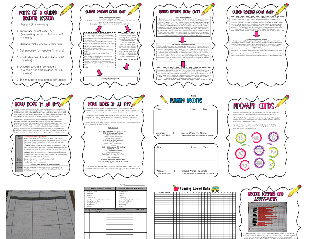 Guided Reading #3 - Mandy's Tips for Teachers