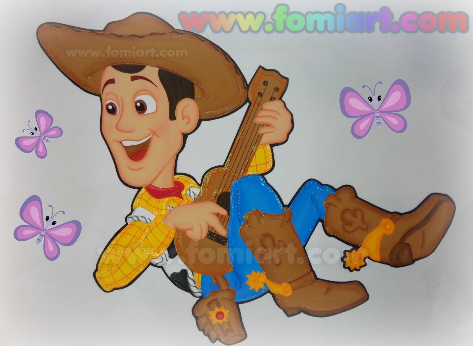 Aventurero Pasto Me preparé Woody Con Guitarra: Toy Story - Fomiart
