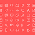Free Small Line Icon Set PSD