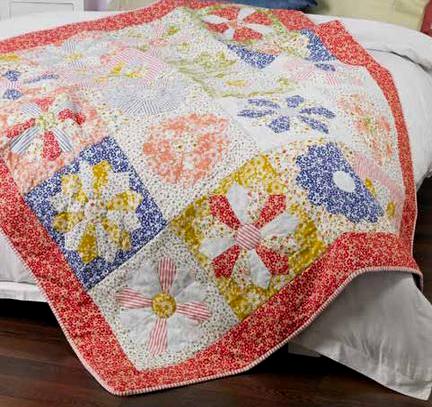 Dresden Plate Baby Quilt | Flickr - Photo Sharing!
