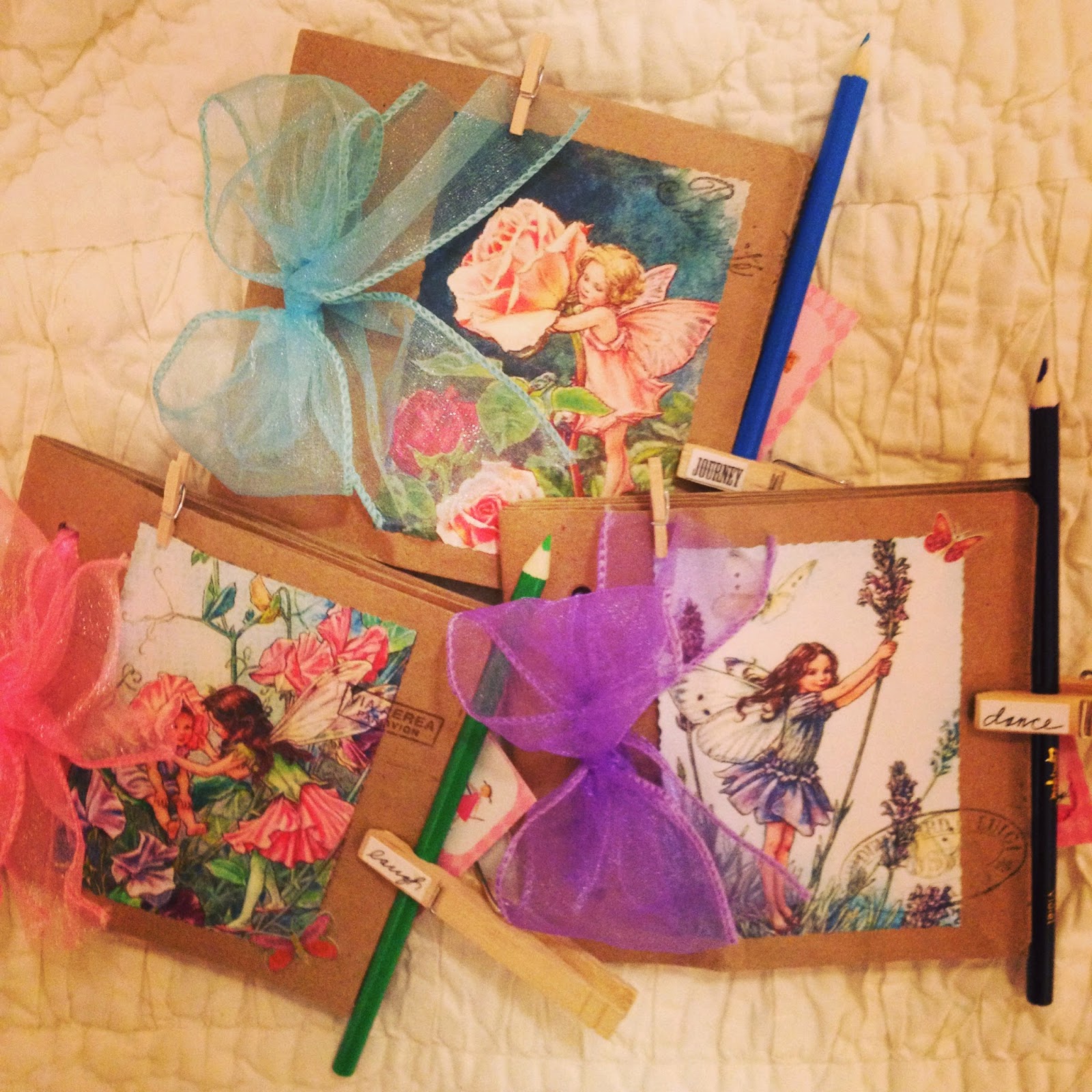 vintagesusie & wings Paper Bag Fairy Journals DIY