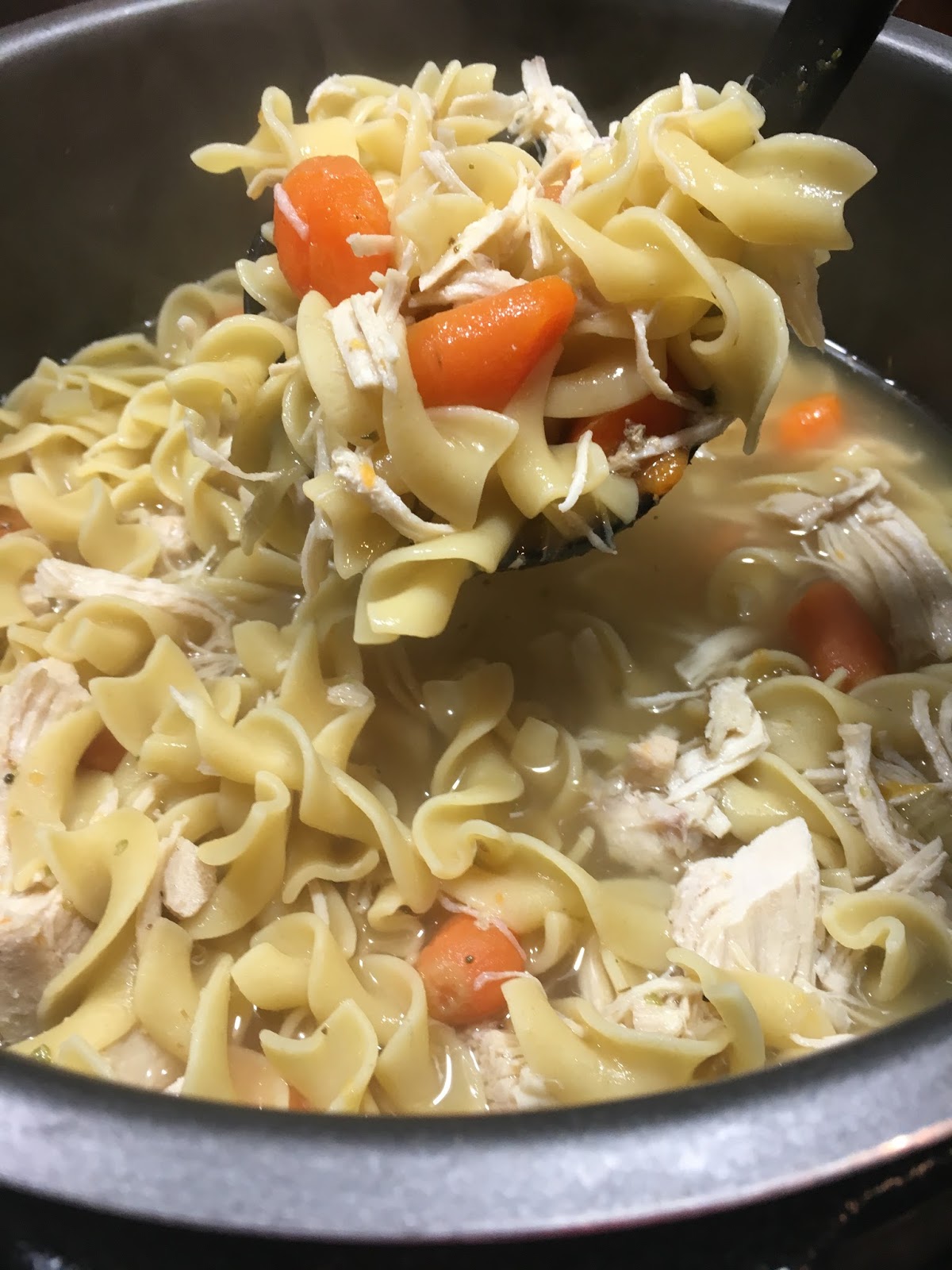 Instant Pot Chicken Noodle Soup Chasing Saturdays