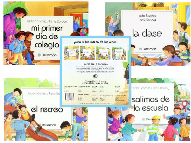Recopilación libros infantiles inicio colegio o guardería: primera biblioteca peques