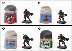 tau paint tutorial rhinox hide warrior fire sleeves gloves under base water trousers step