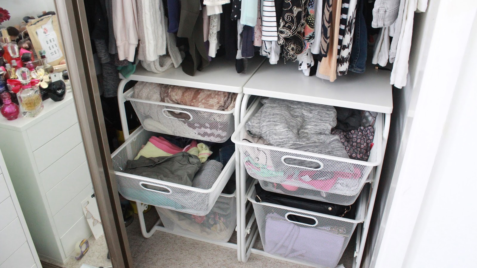 Lauraxblack How To Organise Your Wardrobe Featuring Ikea Algot