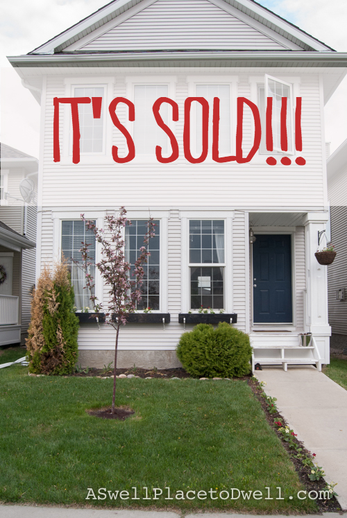 Our House is Sold!